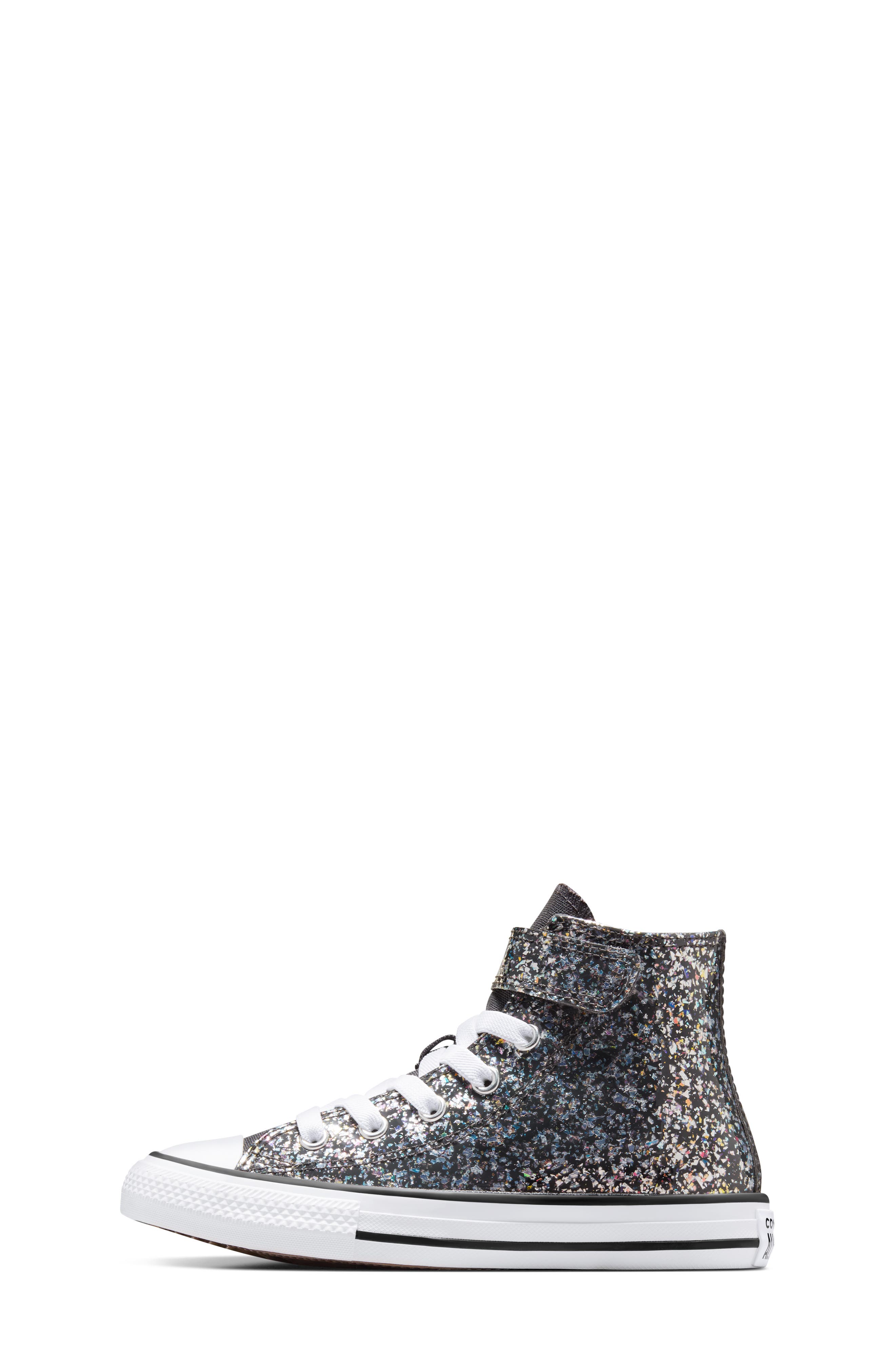 Kids' Chuck Taylor® All Star® 1V High Top Sneaker, Alternate, color, DARK MATTER/WHITE/BLACK