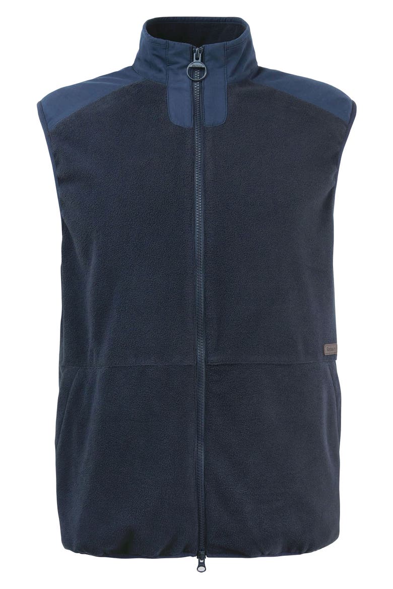Country Fleece Vest, Alternate, color, NAVY