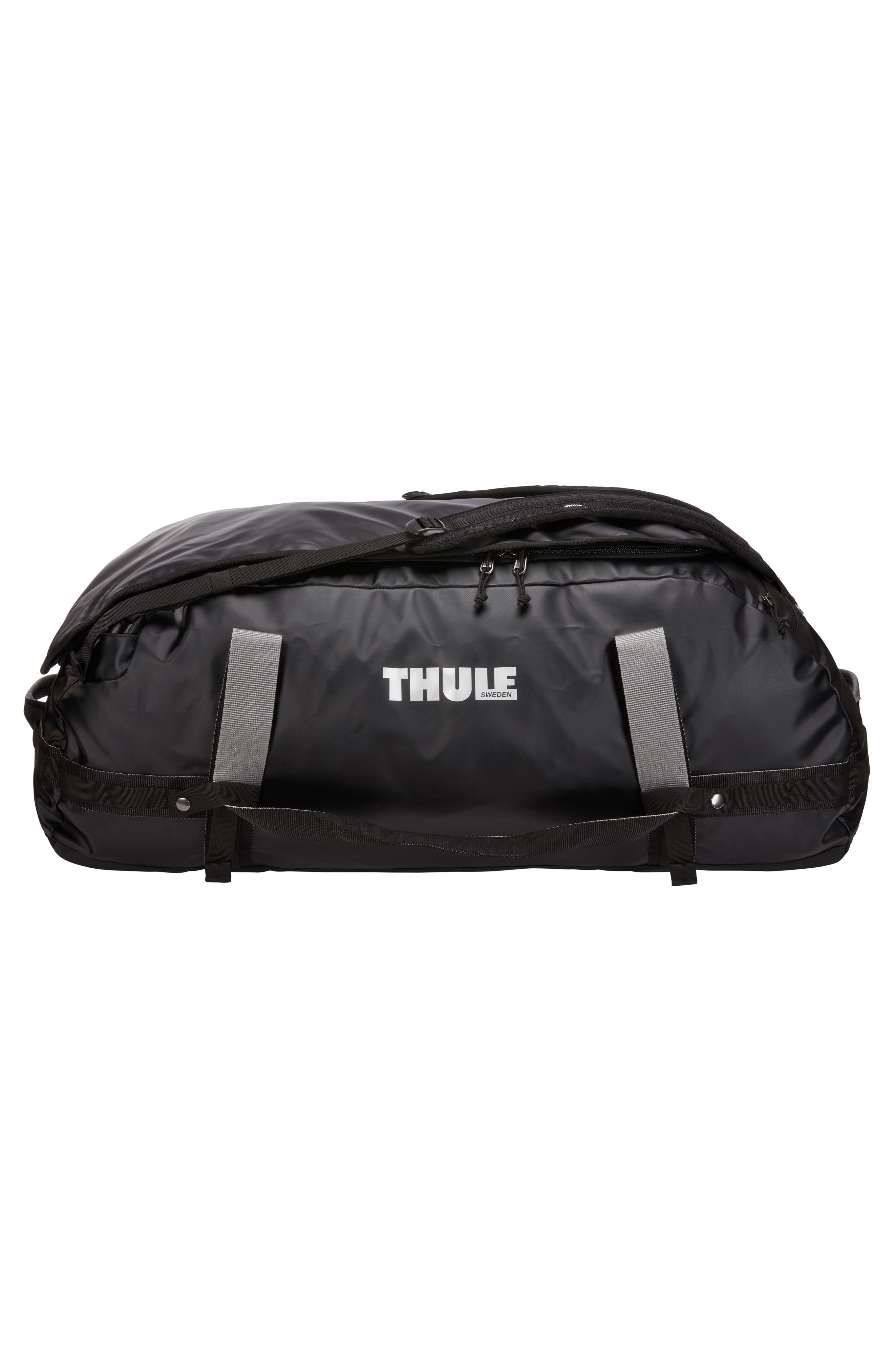 Thule Chasm 130-Liter Duffle Bag, Alternate, color, Black