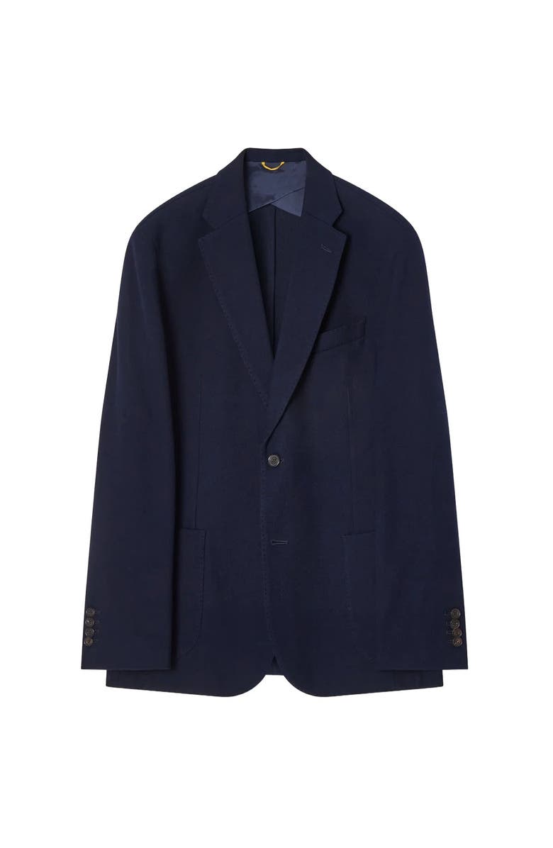 Robert Talbott Wright Knit Blazer, Alternate, color, Navy Blue