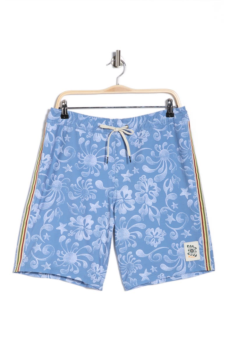 Local Aloha Swim Shorts, Alternate, color, LIGHT BLUE