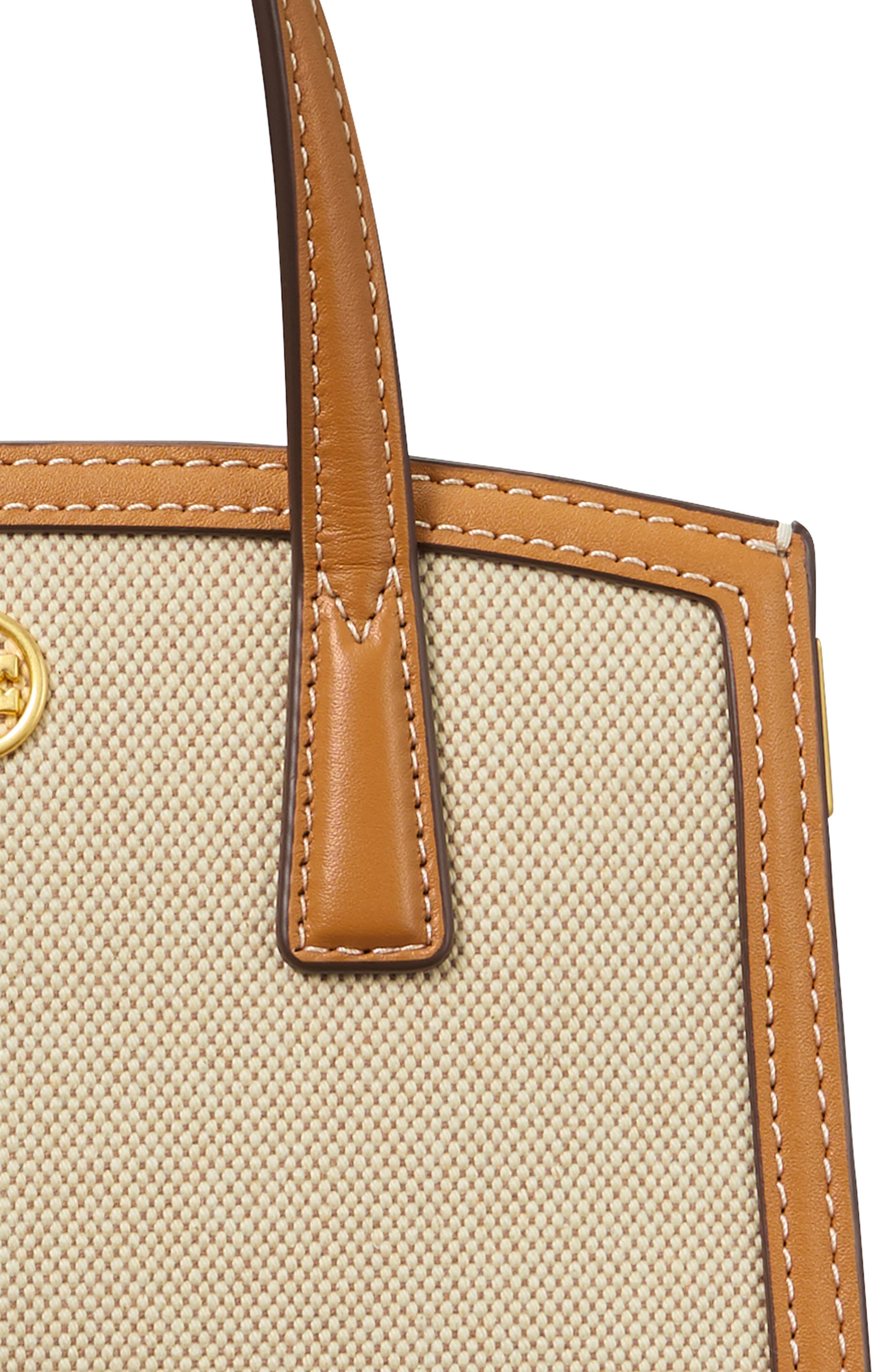 Tory Burch Walker Canvas Micro Satchel, Alternate, color, 