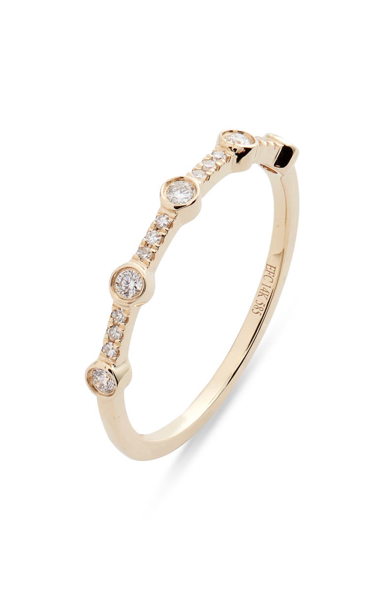 EF Collection 5-Bezel Diamond Stack Ring, Main, color,