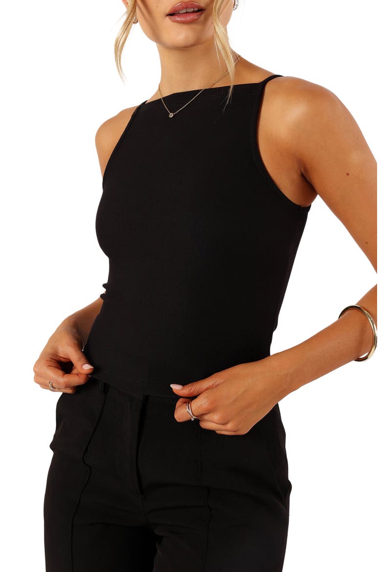 Yash Tank Top, Alternate, color, BLACK