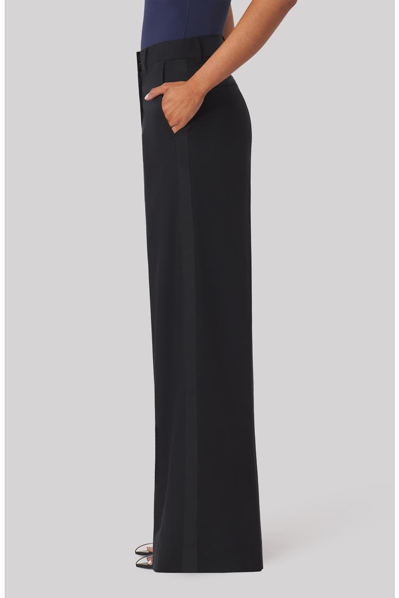 Katherine Wide Leg Pants, Alternate, color, BLACK