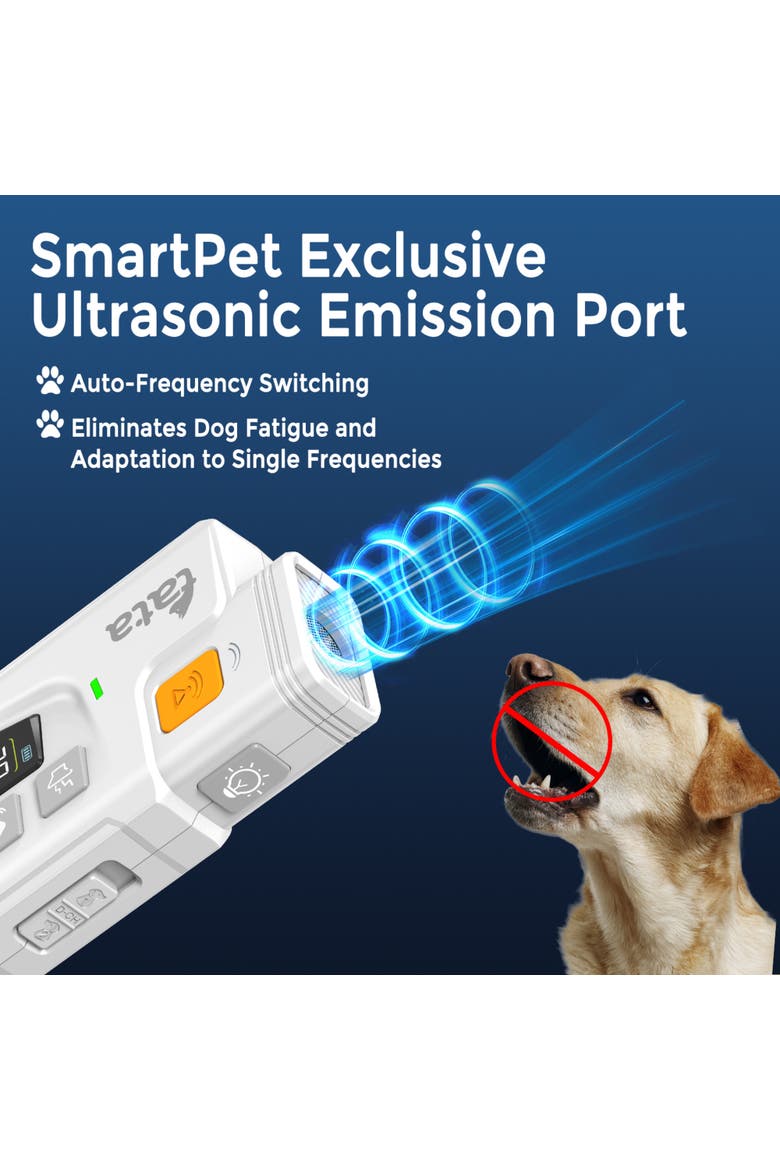 PupGuide 3000 Pro 2 In 1 Ultrasonic Dog Remote Trainer Collar, Alternate, color, Black