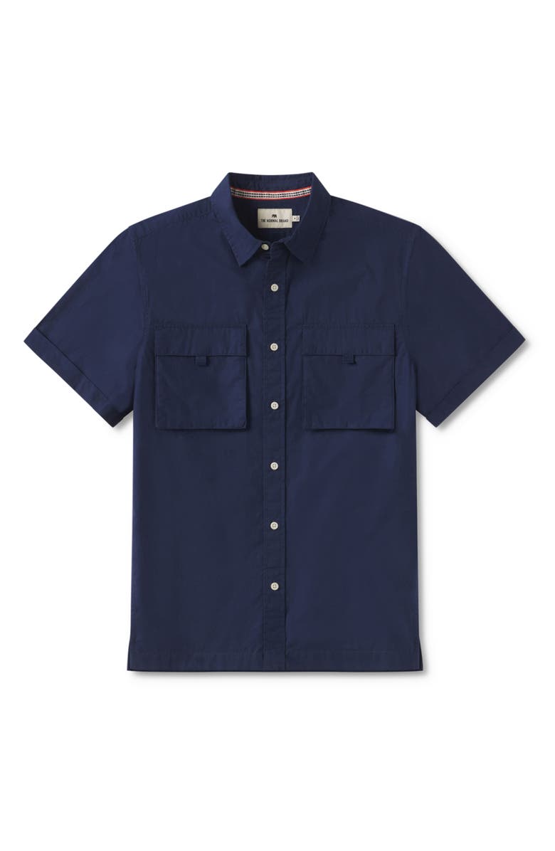 The Normal Brand Expedition Short Sleeve Button-Up Shirt, Alternate, color,