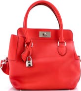 Pre-Owned Hermes Toolbox Bag Swift 20