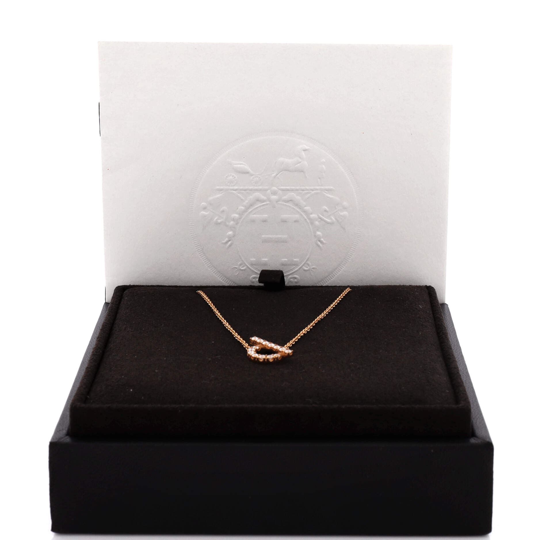Finesse Pendant Necklace 18K Rose Gold and Diamonds, Alternate, color, Metallic Gold
