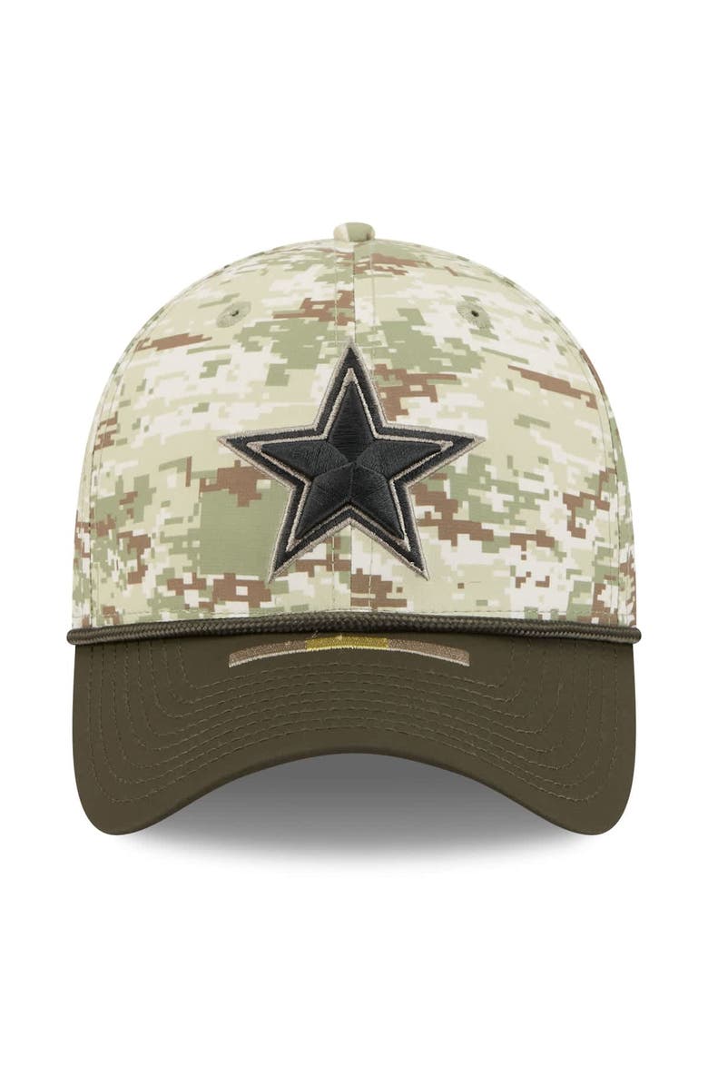 New Era Men's New Era  Camo Dallas Cowboys 2025 Salute to Service 39THIRTY Flex Hat, Alternate, color, Camo