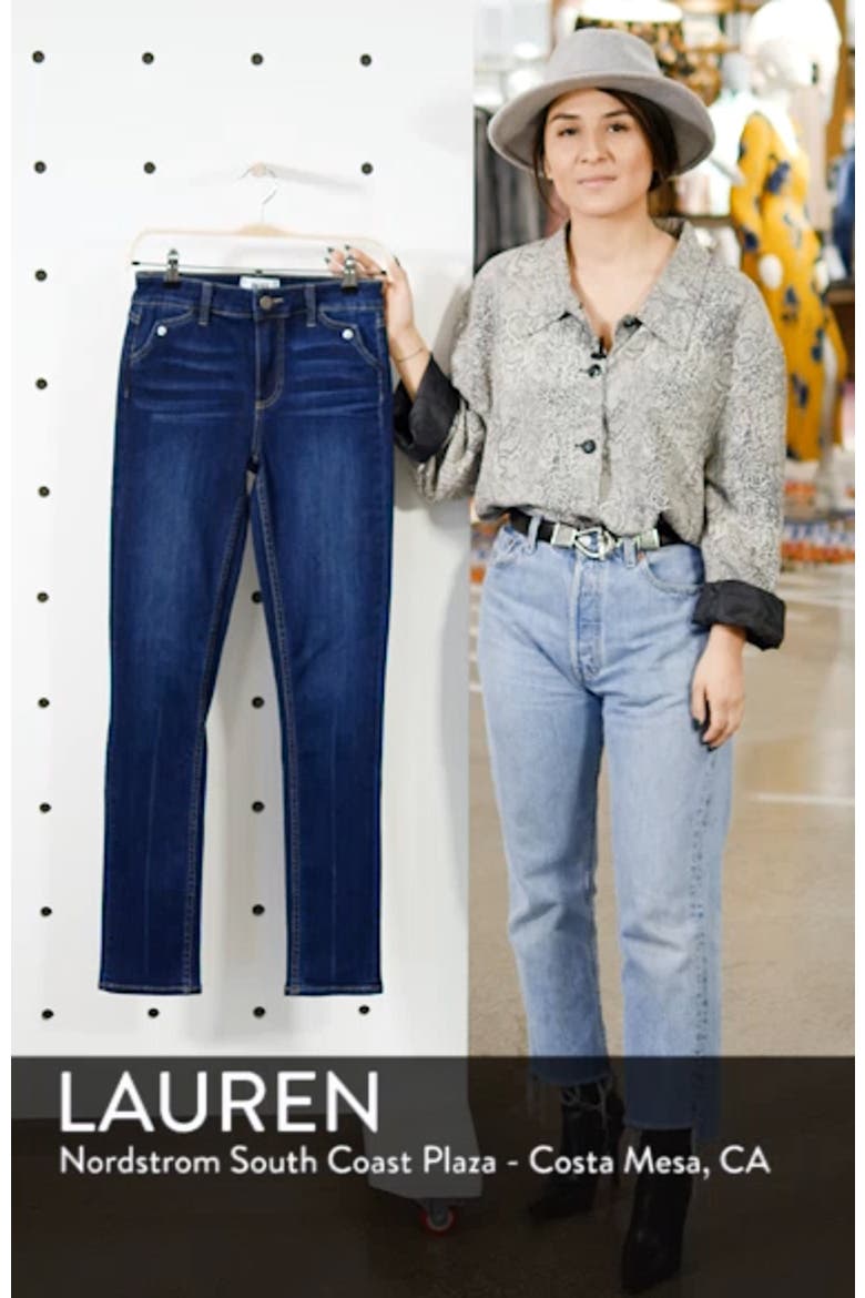 Transcend Vintage - Hoxton High Waist Ankle Straight Leg Jeans video