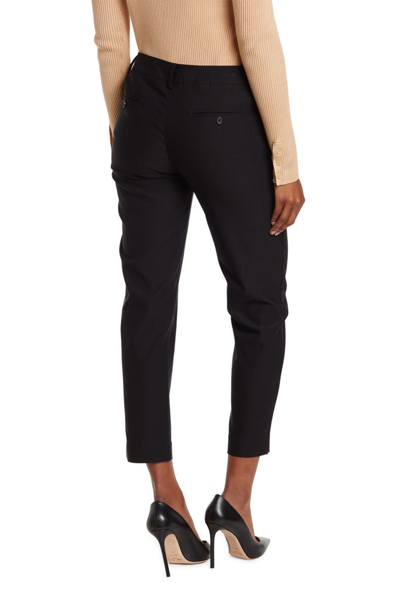 Slim Ankle Pants, Alternate, color, VERY BLACK