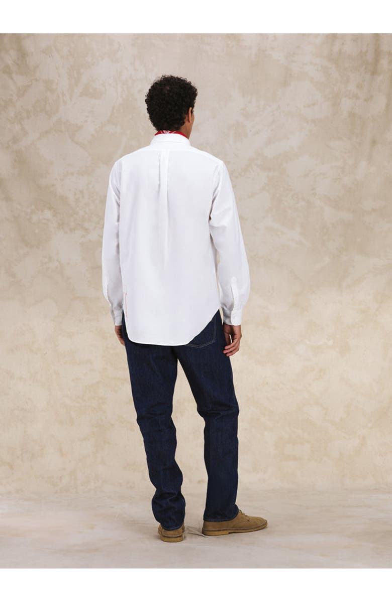 Fortela King Classic Cotton Shirt, Alternate, color, White