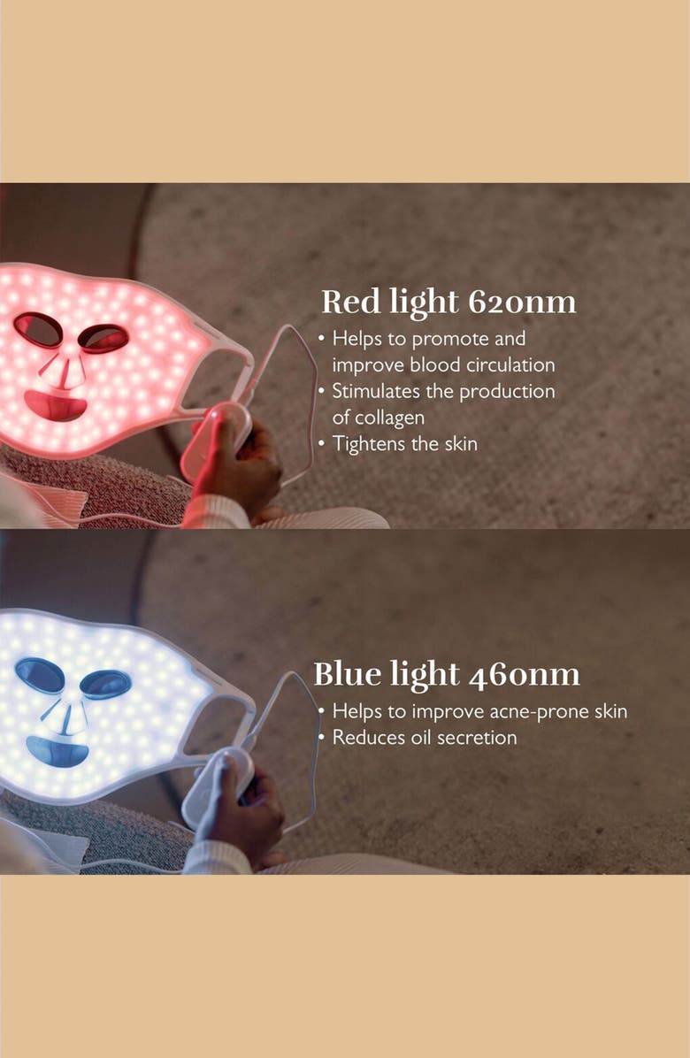 Silk'n LED Face Mask, Alternate, color, White