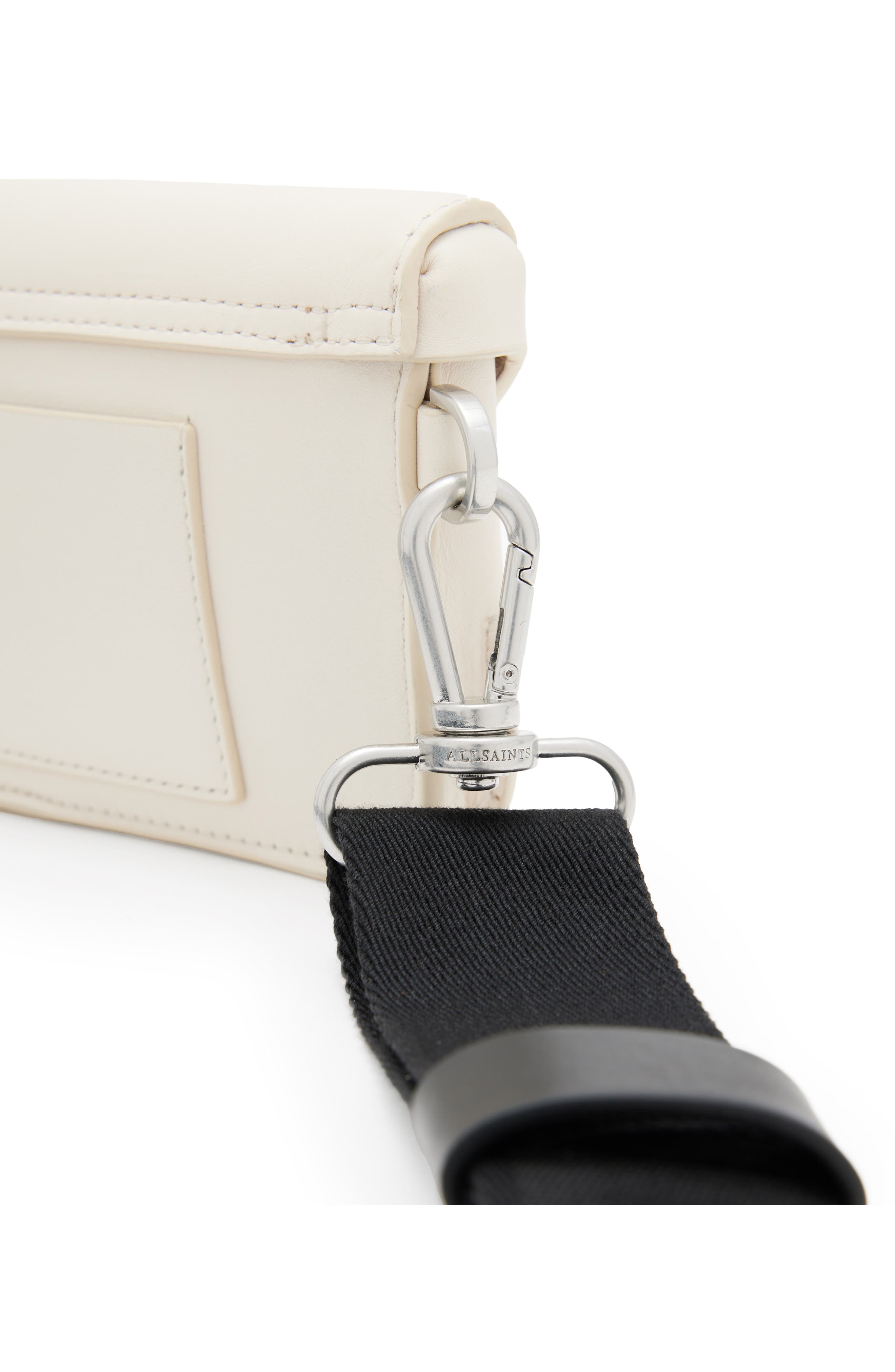 AllSaints Zoe Leather Crossbody Bag, Alternate, color, 
