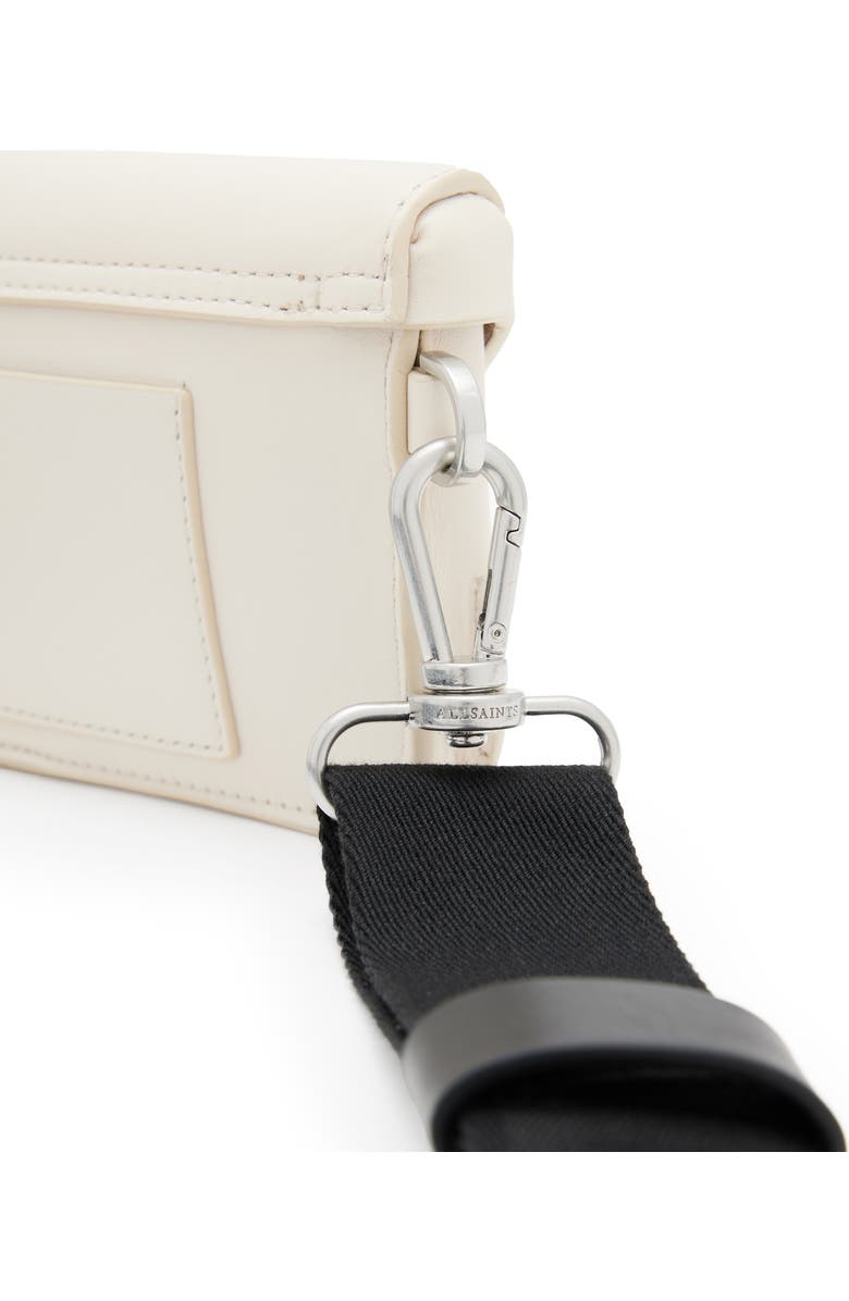 AllSaints Zoe Leather Crossbody Bag, Alternate, color,