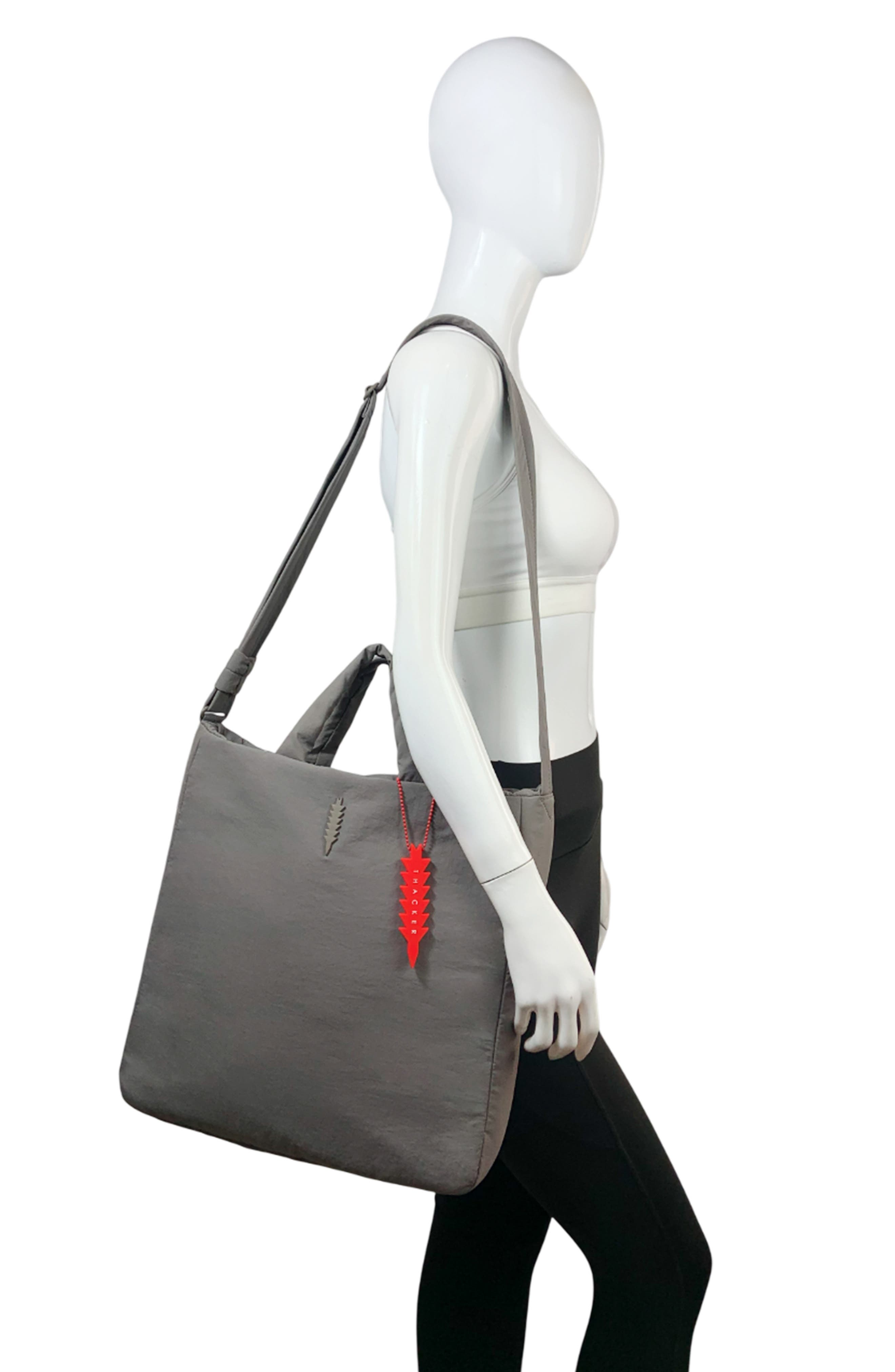 Thacker Nylon Tote Bag, Alternate, color, Carbon