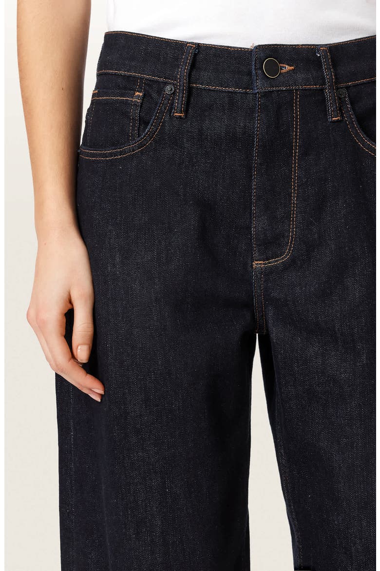 Sadie Barrel Leg Jeans, Alternate, color, RINSE WASH INDIGO