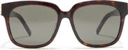 Saint Laurent 55mm Square Sunglasses