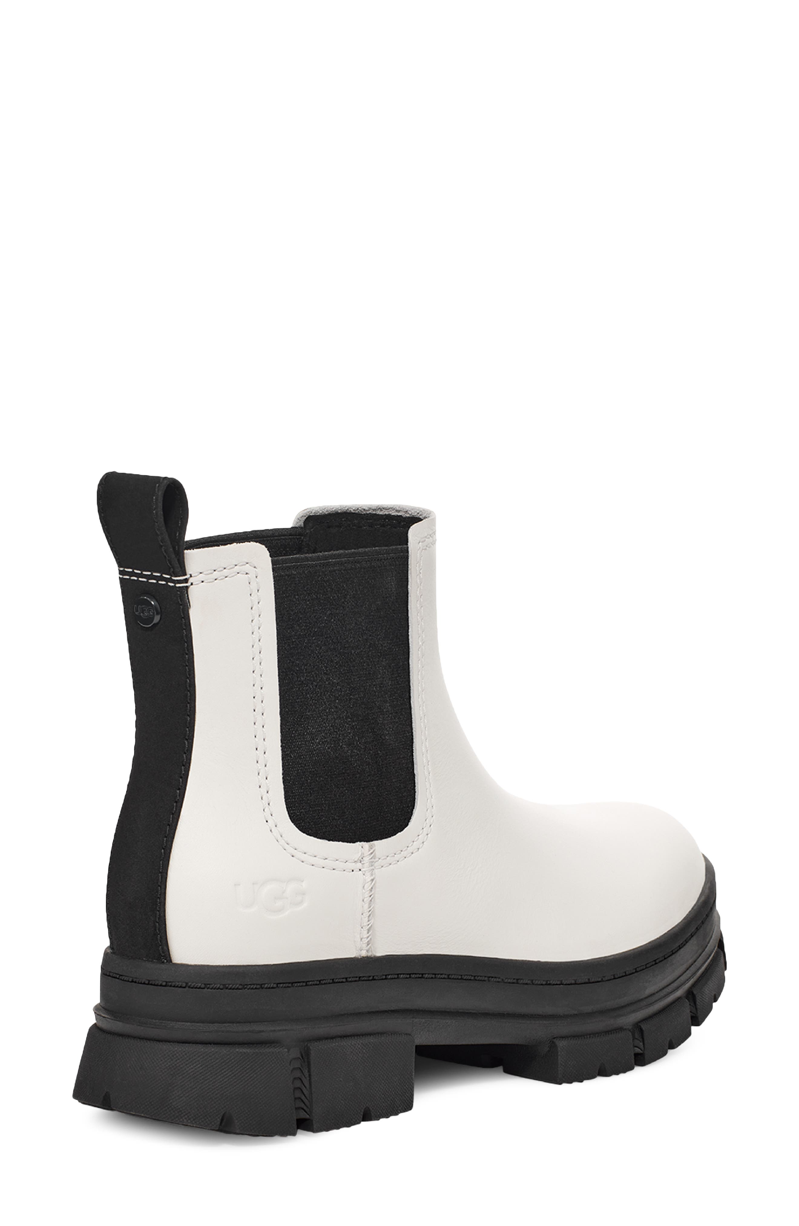 Ashton Waterproof Chelsea Boot, Alternate, color, WHITE