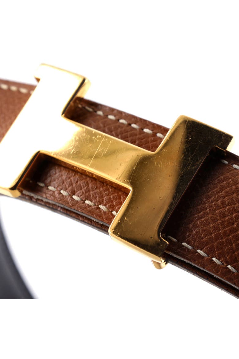Constance Reversible Belt Leather Thin, Alternate, color, Brown