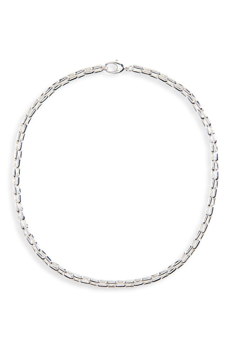 Lui Necklace, Main, color, SILVER