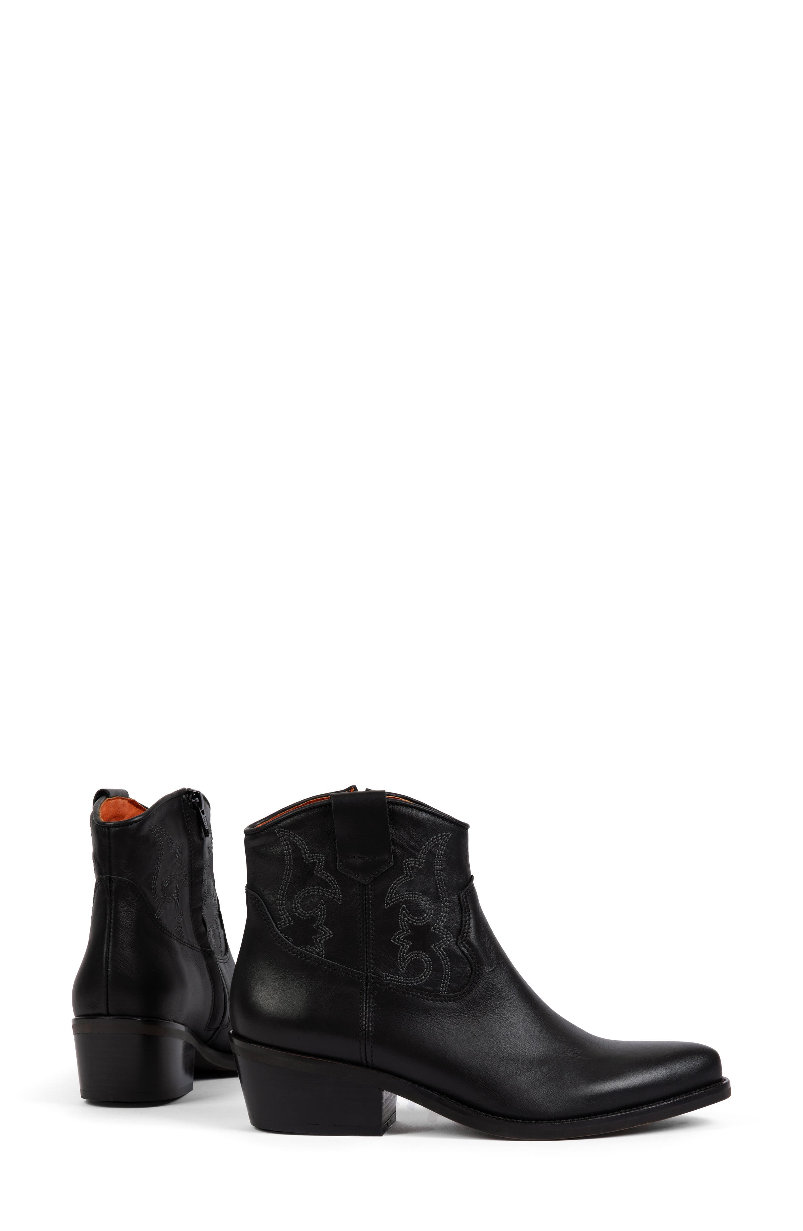 Penelope Chilvers Cassidy Western Boot, Alternate, color, Black