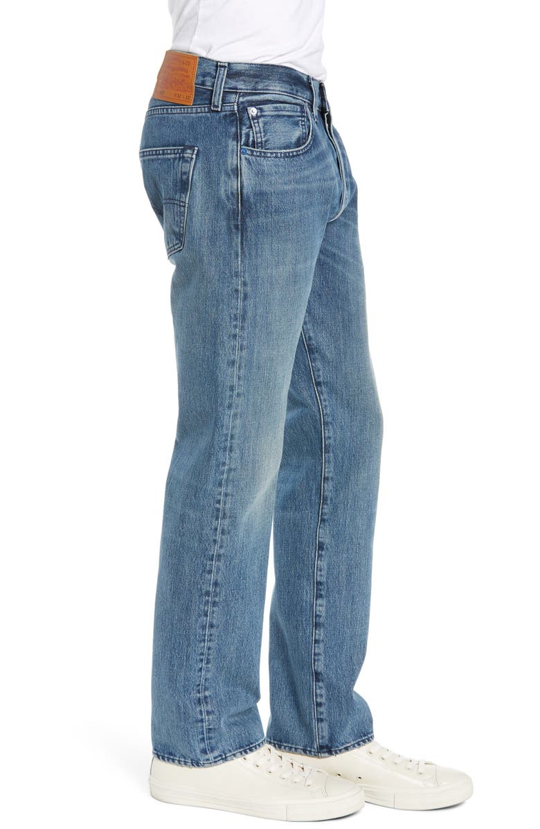 Levi's<sup>®</sup> 501<sup>®</sup> Straight Leg Jeans, Alternate, color, 