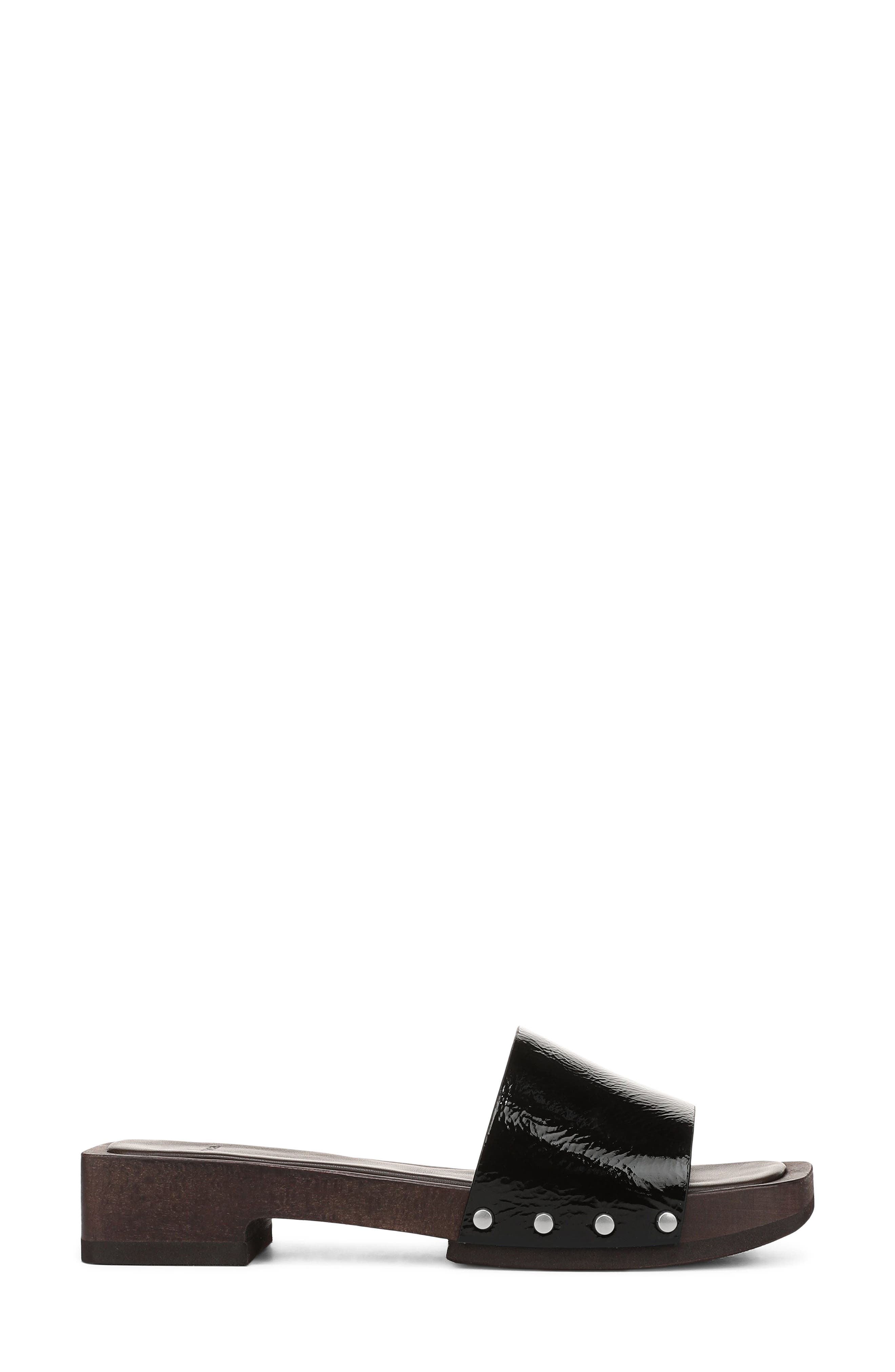 Vince Barbara Platform Slide Sandal, Alternate, color, Black