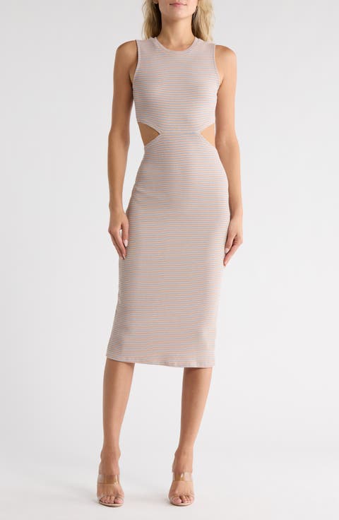 Sunshine Eyes Cutout Maxi Dress