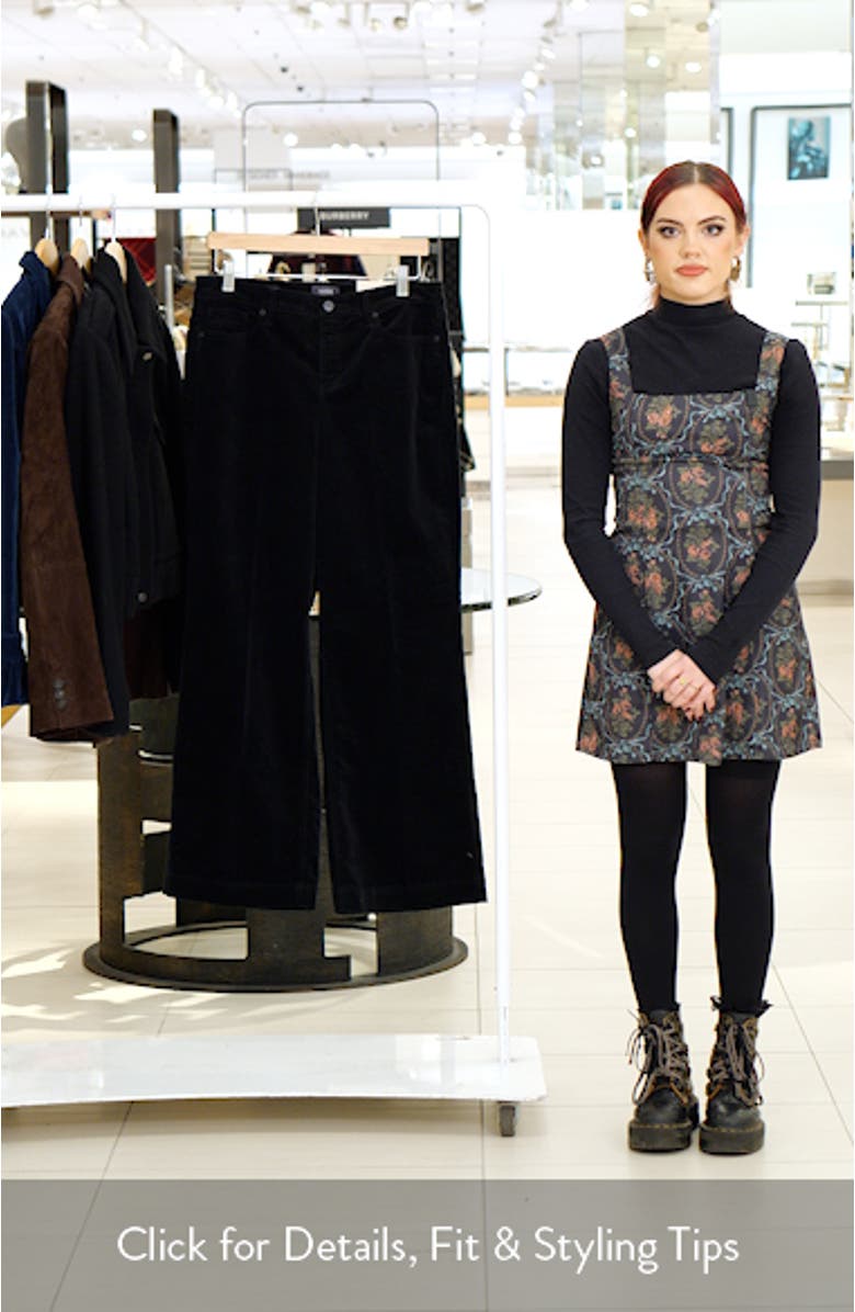 Teresa Wide Leg Corduroy Pants, sales video thumbnail