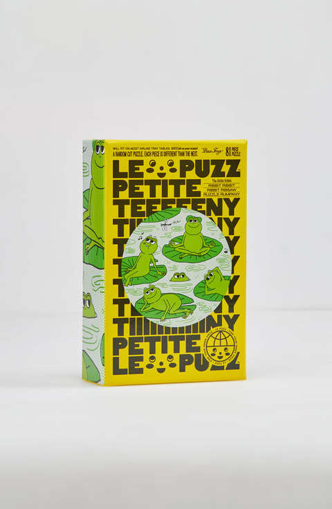 Peace Frogs 81 Piece Mini Puzzle