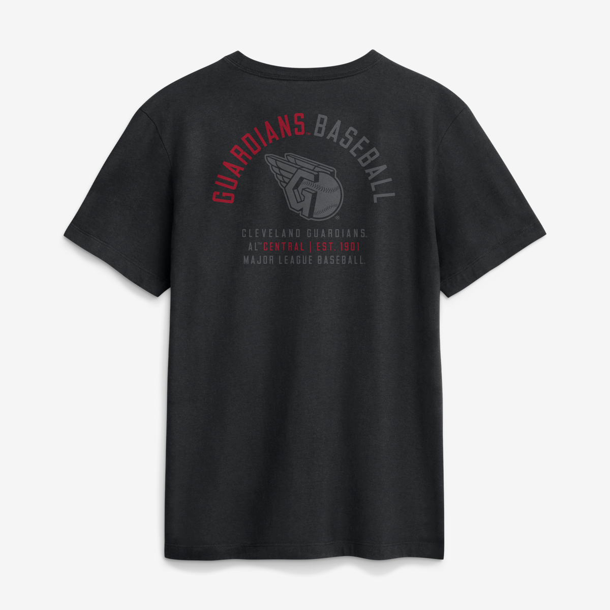 Nike Men's Nike Black Cleveland Guardians Split Logo T-Shirt (Men ...