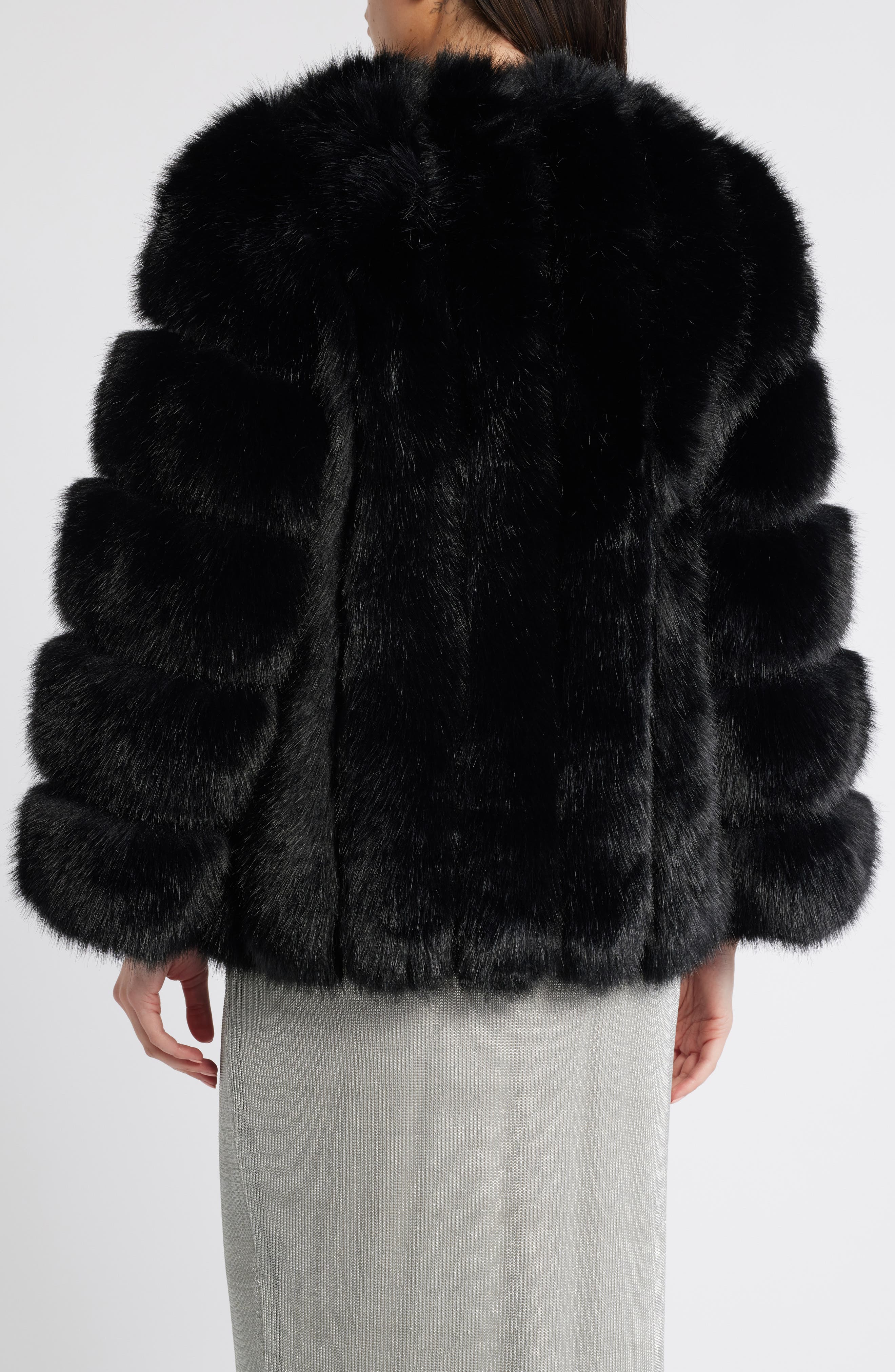 Faux Fur Jacket - image 2