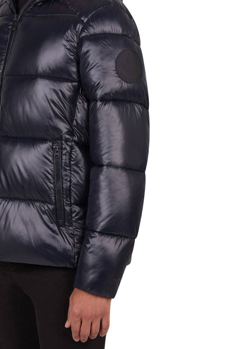 Save The Duck Luck Shine Hooded Puffer Coat, Alternate, color,