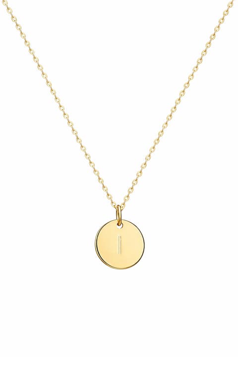 Initial Pendant Necklace