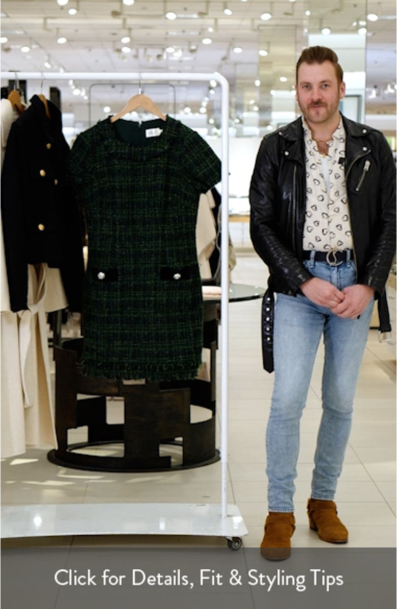 Metallic Tweed Dress, sales video thumbnail