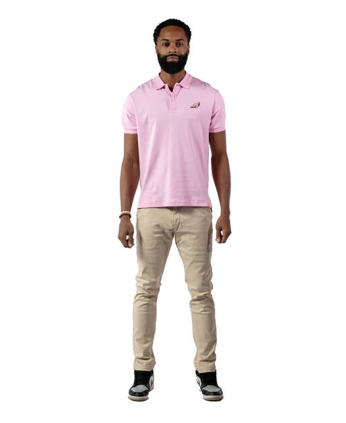 Woodpecker Pima Cotton Polo Shirt In Pink