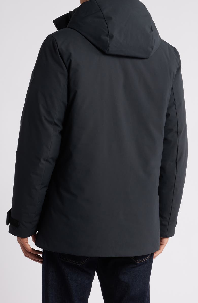 Save The Duck Wilder Bib Inset Water Repellent Hooded Parka, Alternate, color, 