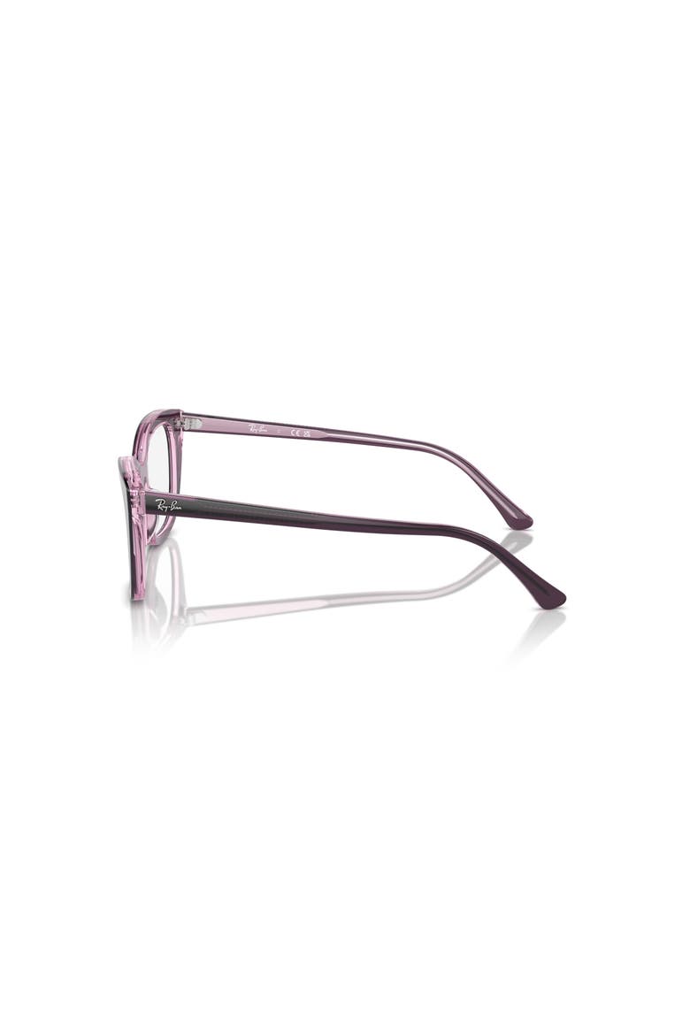 50mm Rectangle optical glasses, Alternate, color, Violet