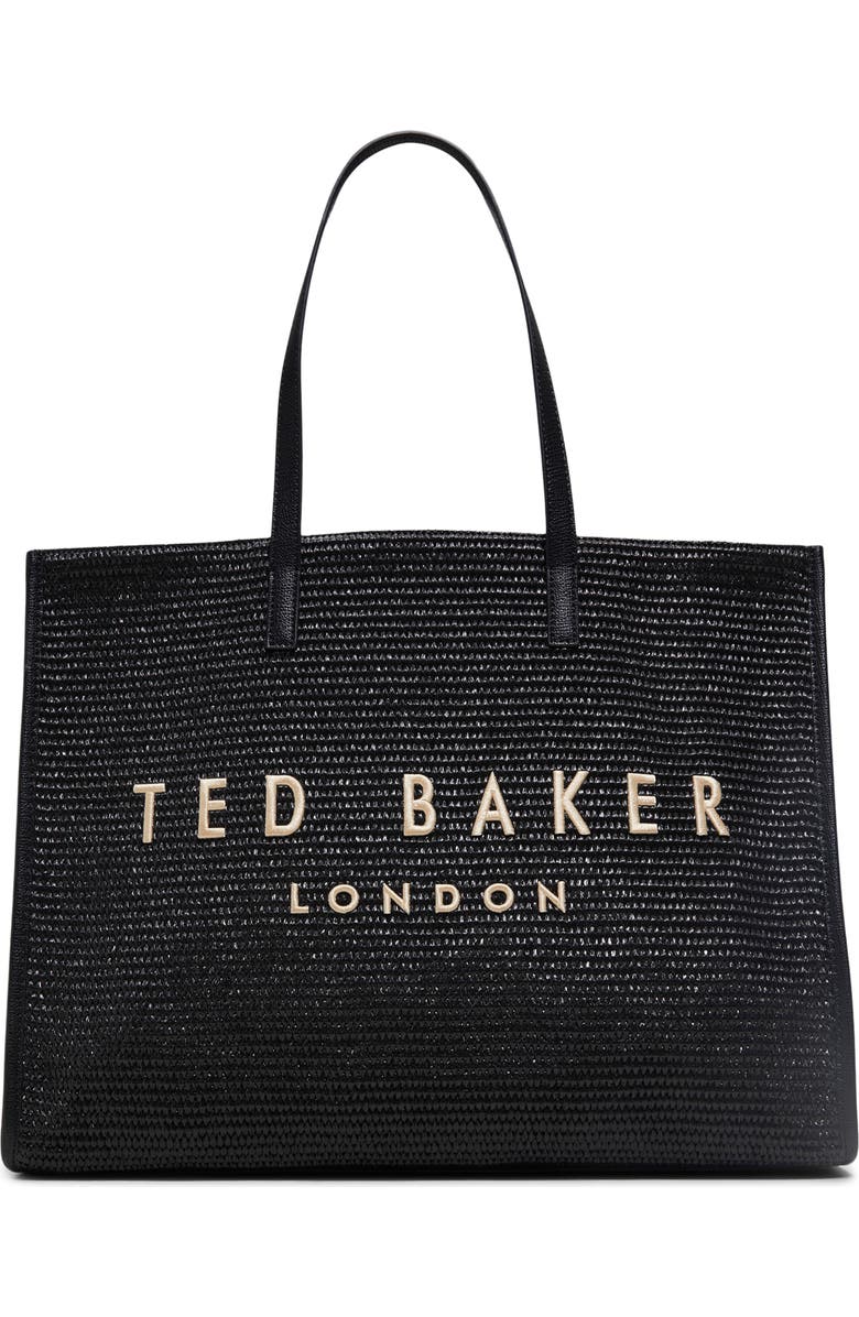 Ted Baker London Palmer Tote, Main, color, Black