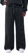True Religion Big T Appliqué Baggy Sweatpants