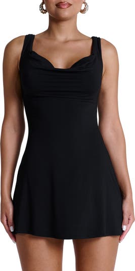 Smooth Stretch Jersey Minidress
