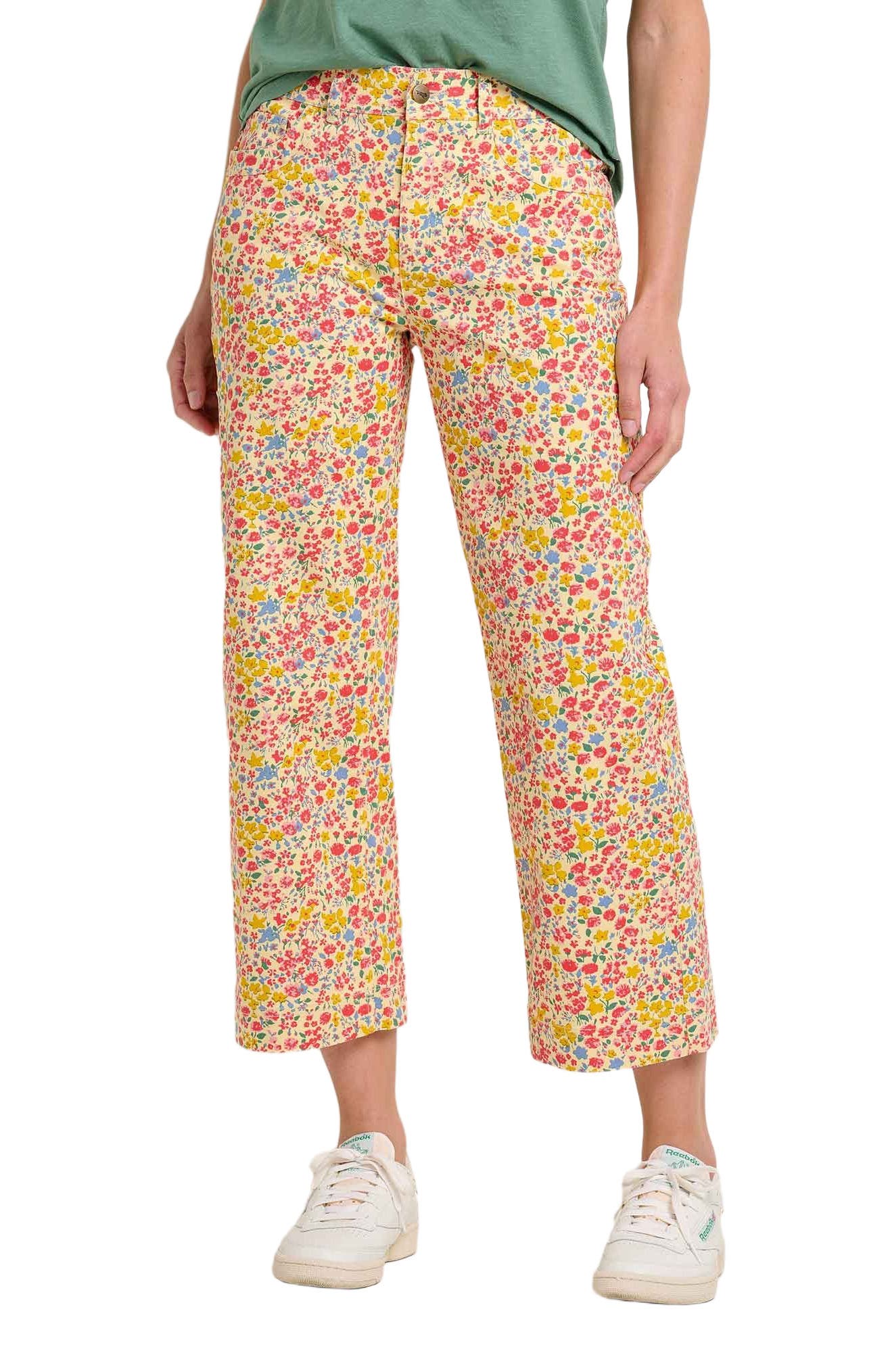 Straw Ditsy Print