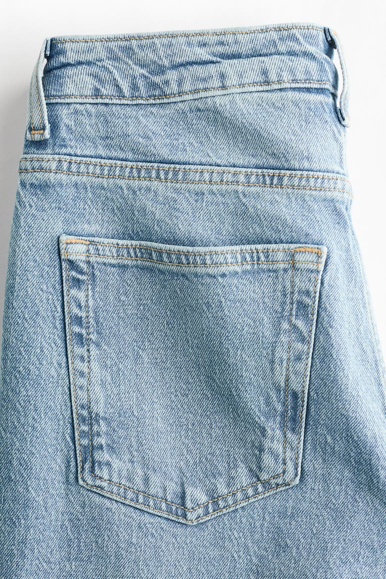Mom Slim-fit High-waist Jeans, Alternate, color, Light denim blue