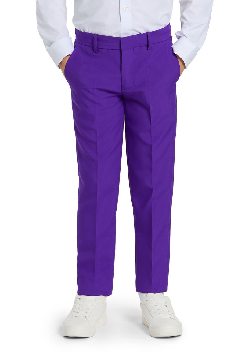 Kids' Purple Prince 3-Piece Suit with Tie, Alternate, color, PURPLE