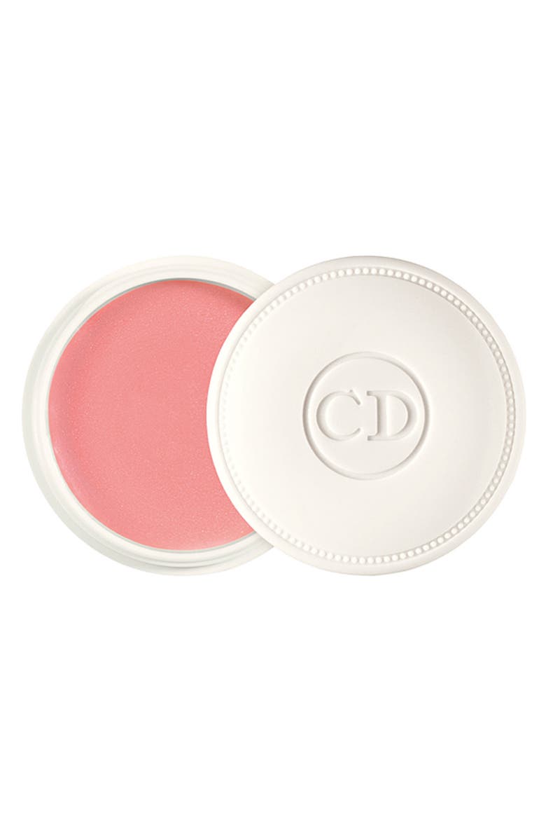 DIOR 'Crème de Rose' Smoothing Plumping Lip Balm SPF 10, Main, color,