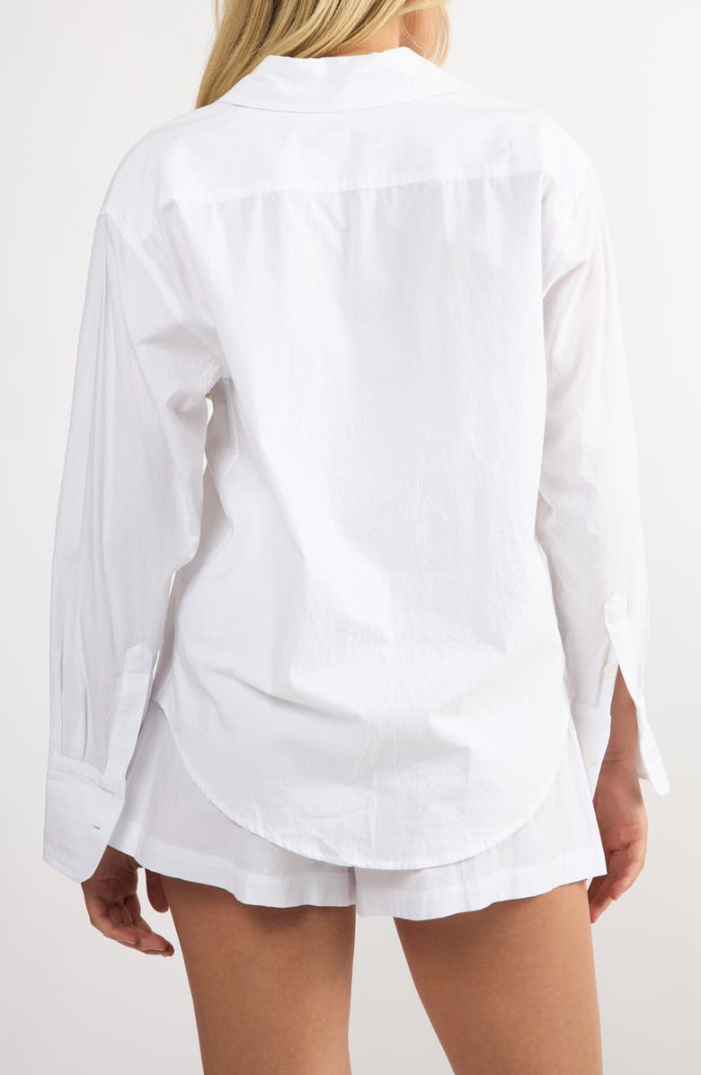 Viens Avec Moi The Everyday Boyfriend Shirt, Alternate, color, White