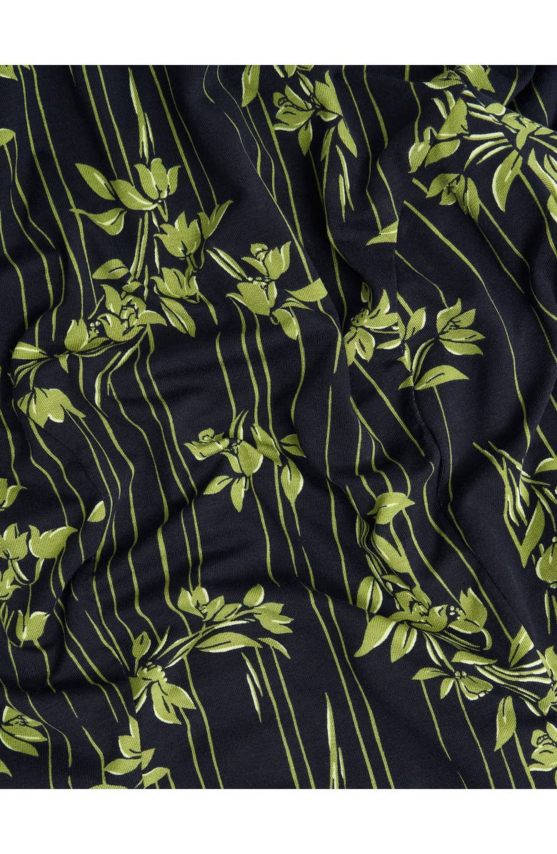 HOBBS LONDON Alison Jersey Dress, Alternate, color, Navy Green