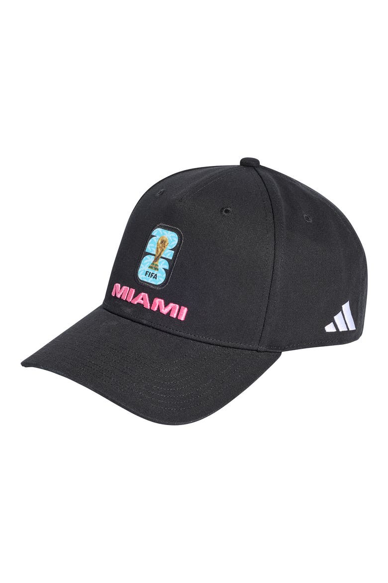 adidas FIFA World Cup 2026™ Miami Adjustable Twill Ball Cap